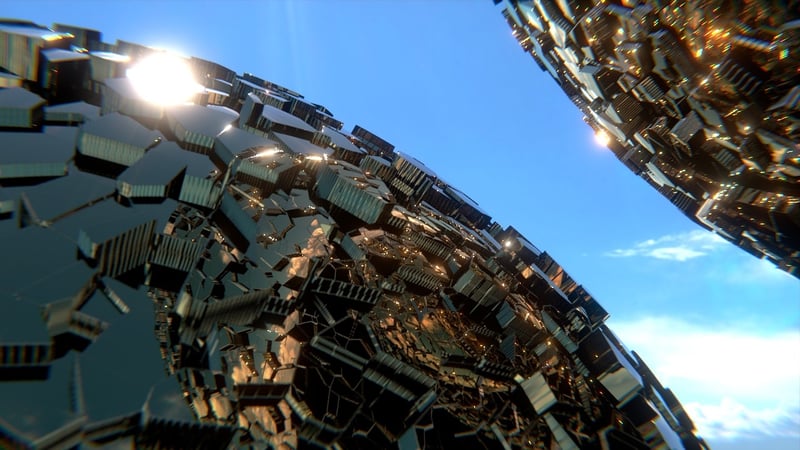 Future City Futuristic Science